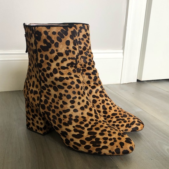 J.Crew Sadie Ankle Boot Calf hair - Picture 3 of 7